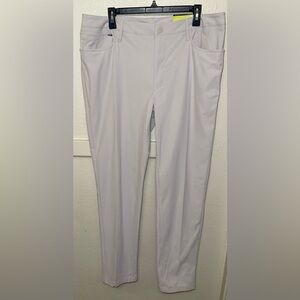 Men's Light Cream Golf Pants